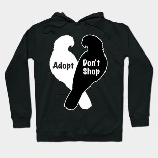 Parrot Rescue Adoption Don't Shop Hoodie